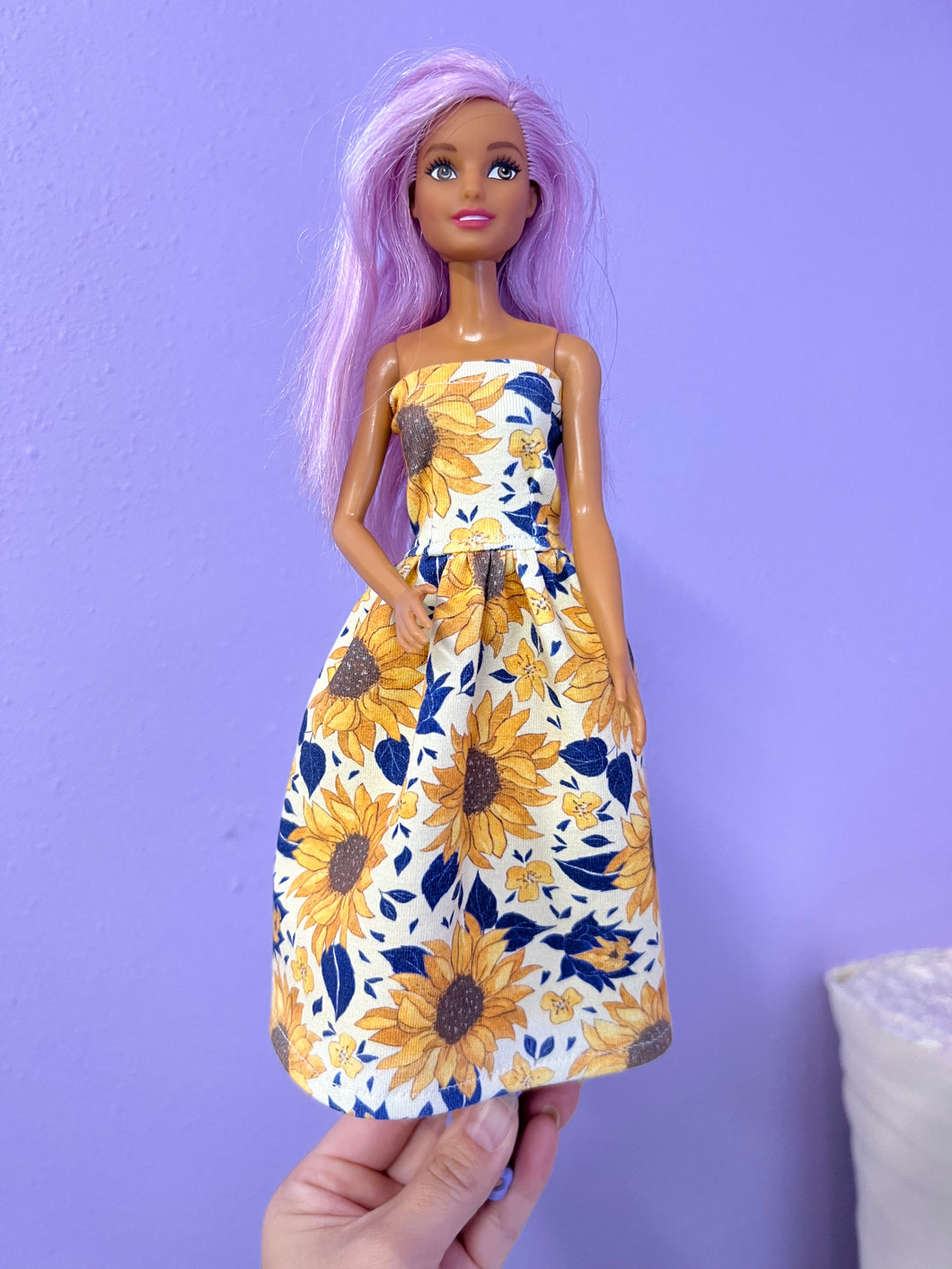 Emily’s Custom Barbie dress