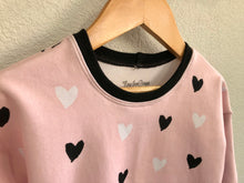 Load image into Gallery viewer, 3months- 12months Hearts Grow With Me Slouchy Dolman