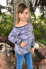 Load image into Gallery viewer, Size 8 Grey Camo Petty Top