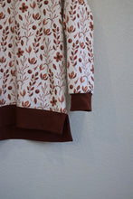 Load image into Gallery viewer, Small Woman’s Dolman Mocha Vines